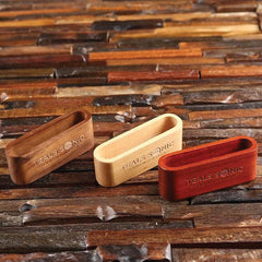 Corporate Branded Wooden Name Card Holder Business Gifs