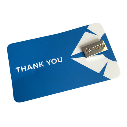 Custom Made Bulk Lapel Pins with Cards