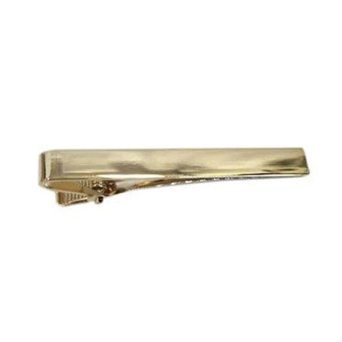 Gold Long Plain Tiebar