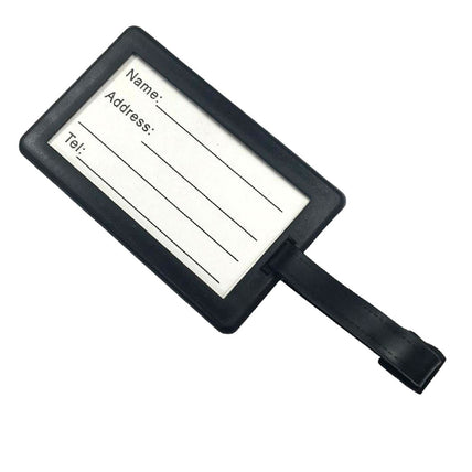 Custom Made Bulk PVC Luggage Tags
