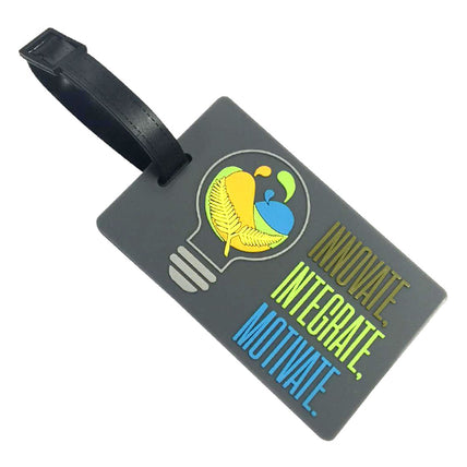 Custom Made Bulk PVC Luggage Tags