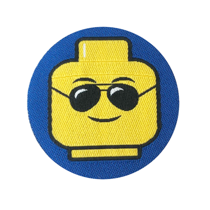 Personalised Woven Patch Sticker 5cm