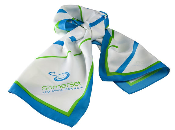 Custom Made Polyester Satin Scarf - Digital Express