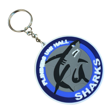 Custom Made Bulk PVC Keyrings