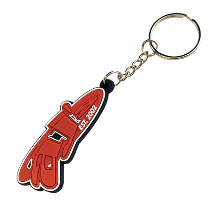 Custom Made Bulk PVC Keyrings