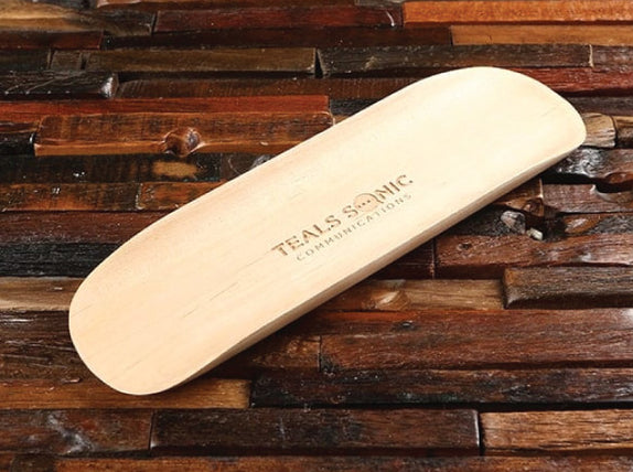 Personalized Wood Tray Desk Organizer Promotional Product