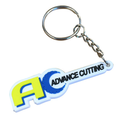 Custom Made Bulk PVC Keyrings