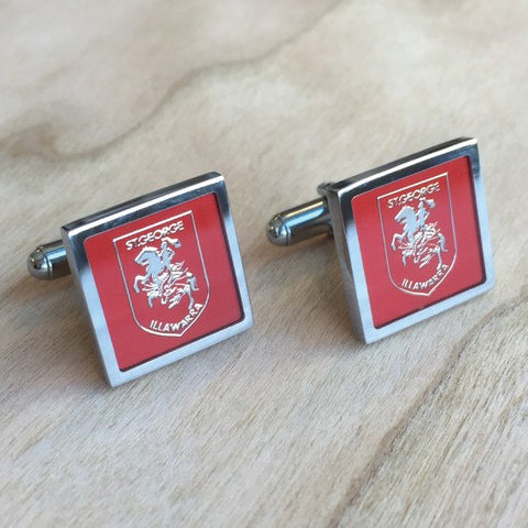 NRL St. George Illawarra Dragons Cufflinks