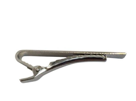 Personalised Long Silver Tiebar