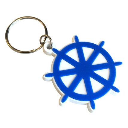 Custom Made Bulk PVC Keyrings