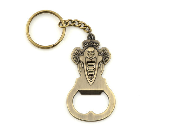 Custom Made Bottle Opener Keyring