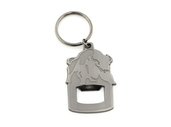 Custom Made Bottle Opener Keyring