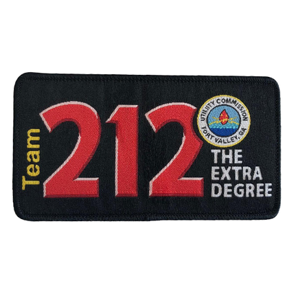 Personalised Woven Patch 7cm