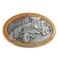 Custom Made 3D Cut to Shape Belt Buckle