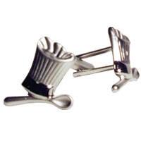 Chefs Hat and Spoon Novelty Cufflinks