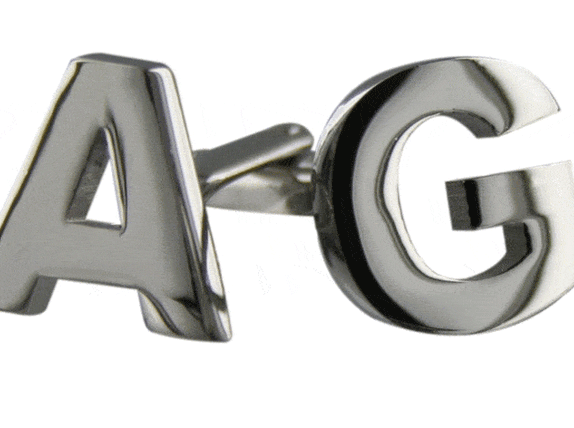 Single Initial Cufflinks