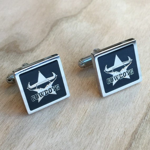 NRL North Queensland Cowboys Cufflinks