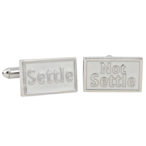Settle | Not Settle Cufflinks