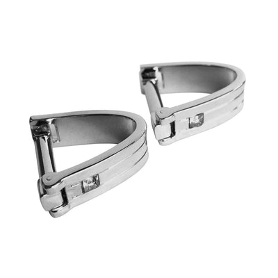 Wrap Around Silver Cufflink