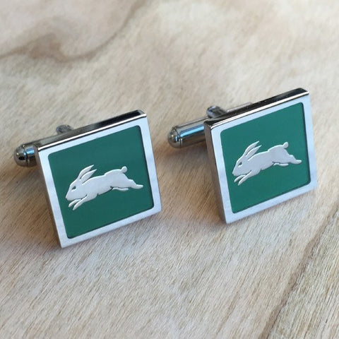 NRL SOUTH SYDNEY RABBITOHS CUFFLINKS