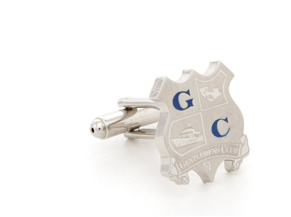 Custom Made Cut to Shape Cufflinks