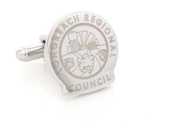 Custom Made Laser Engraved Cufflinks