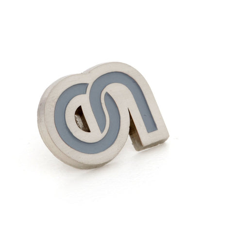 Custom Made Brushed Lapel Pins Cut to Shape