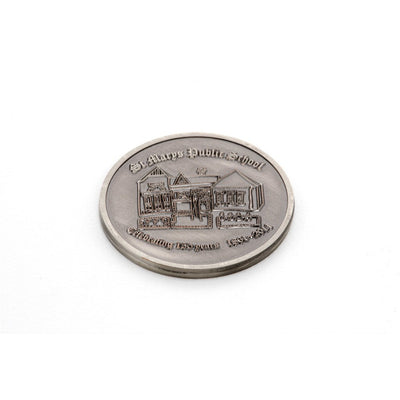Custom Made Double Sided Coins - Antique Plating